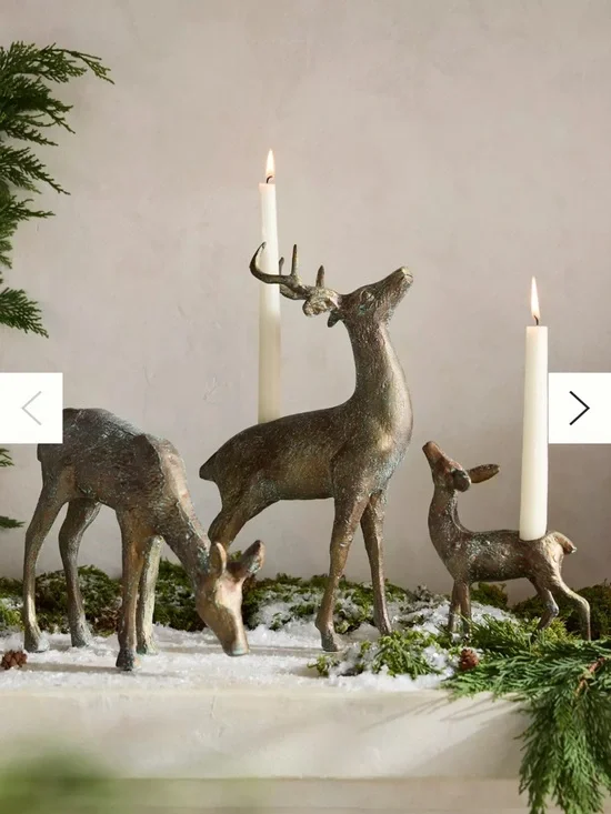 Anthropologie Deer Candle Holder - Picture 2 of 7